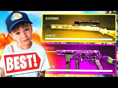 INSANE 7 Year Old WARZONE Prodigy Found the BEST Loadout in REBIRTH!