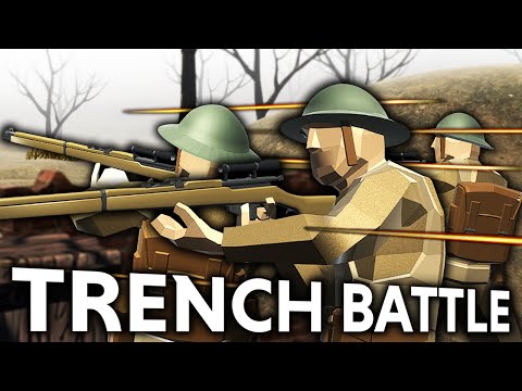 Insane FINAL STAND in brutal TRENCH BATTLE?! Ravenfield WW1 mods