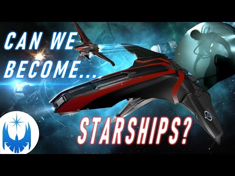 Is Eve Online Foretelling our Future? How to Become ONE with a Starship!!