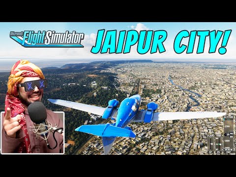JAIPUR CITY TOUR IN MICROSOFT FLIGHT SIMULATOR 2020 INDIA (4k ultra) #2