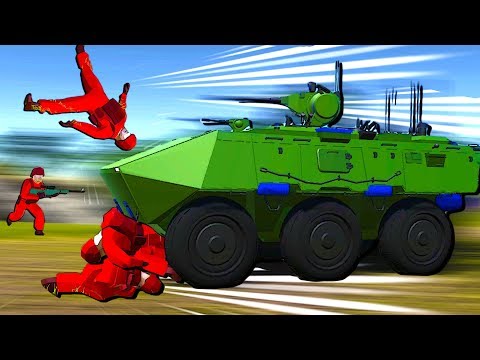 J'écrase des MILLIERS D'ENNEMIS avec mon TANK – Ravenfield
