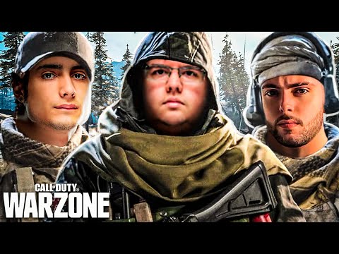 JOGANDO COM OS MELHORES JOGADORES DO COD WARZONE ft. Ninext e Tonyboy