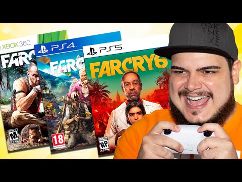 JOGANDO TODOS OS FAR CRY EM 1 ÚNICO VÍDEO!