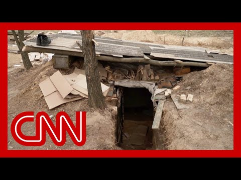 'Just a mess': CNN goes inside abandoned Russian foxholes