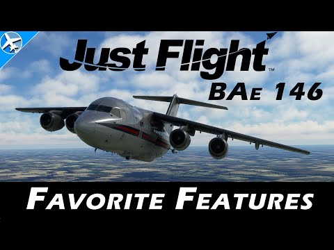 Just Flight BAe 146 Professional – Favorite Features – Microsoft Flight Simulator