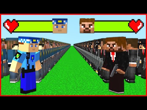 KEREM KOMİSER ORDUSU VS FAKİR ORDUSU! 😱 – Minecraft