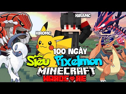 KiraMC Sinh Tồn 100 Ngày Minecraft Siêu Pixelmon Siêu Khó Cùng Anh Trai KiroMC !!