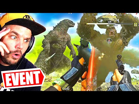 KONG vs GODZILLA 🐵🦖  "EVENT WARZONE"
