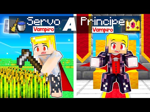 La STORIA Da SERVO A PRINCIPE VAMPIRO Di SBRISER Su Minecraft!