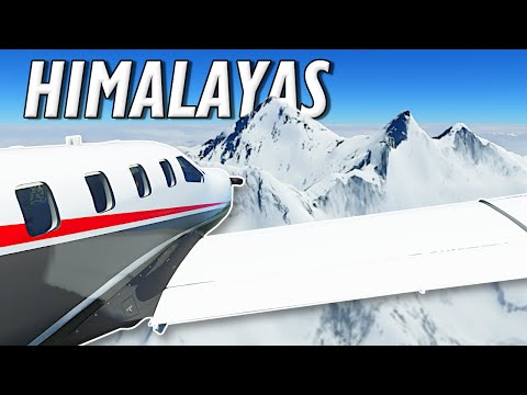 Landing on Mount Everest except It's Not Everest? – Microsoft Flight Simulator Multiplayer Gameplay
