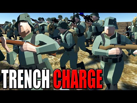 LARGEST No Man's Land Trench CHARGE EVER! – Ravenfield: Battle Simulator