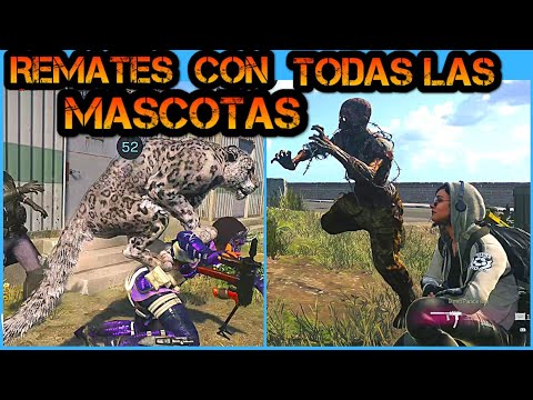 LAS 16 MASCOTAS EN WARZONE – TODOS LOS REMATES Call of duty Warzone