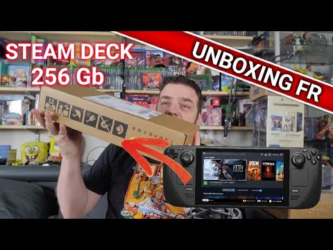 Le STEAM DECK est ENFIN Là ! UNBOXING de la Bête !