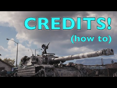 Making Credits in World of Tanks