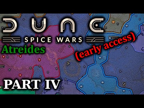 MAP REVEALED! – House Atreides | DUNE: Spice Wars (early access) | part 4