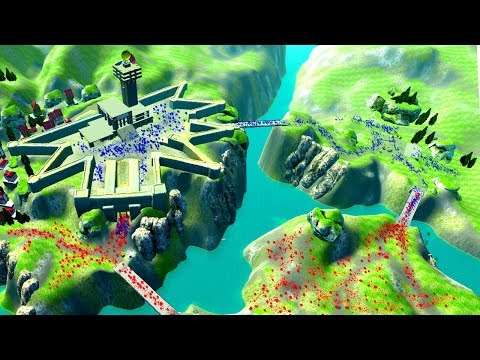 Massive Citadel Fortress Battle With New Weapons! – Ravenfield Update Gameplay
