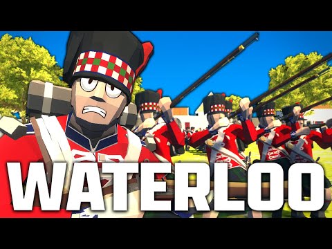 Massive COMPOUND SIEGE!? Ravenfield Battle of Waterloo! Ravenfield Napoleonic Wars