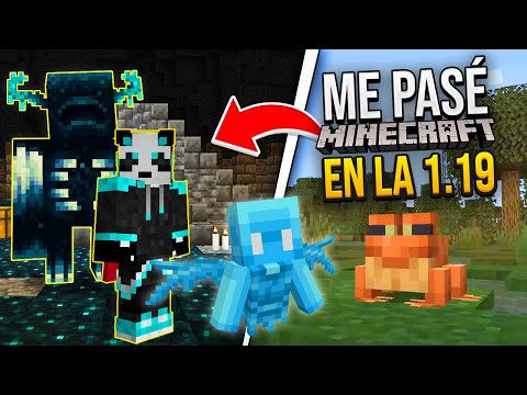 ME PASE MINECRAFT EN LA 1.19!!