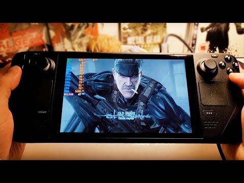 Metal Gear Solid 4 Steam Deck – Linux Vs Windows 11