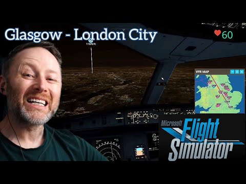 Microsoft Flight Simulator 2020 | Glasgow to London City [REAL TIME] Airbus 320neo