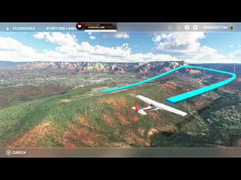 Microsoft Flight Simulator 2021 – Flugschule – 11 – Gegenanflug