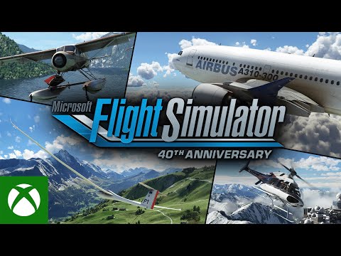 Microsoft Flight Simulator – 40th Anniversary Announce – 4K – Xbox & Bethesda Games Showcase 2022