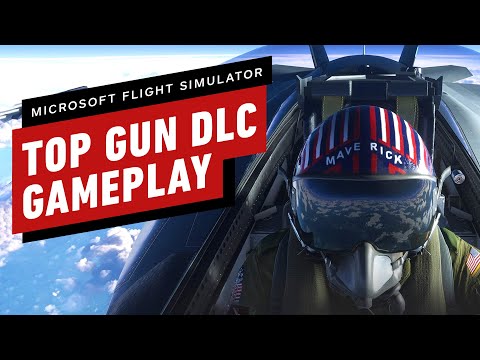 Microsoft Flight Simulator – 5 Minutes of Top Gun: Maverick DLC Gameplay