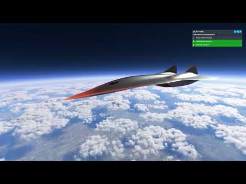 Microsoft Flight Simulator – Darkstar Stratospheric Flight Challenge – full first flight