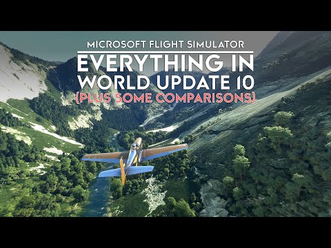 Microsoft Flight Simulator – Everything in World Update (Plus Some Before and After Comparisons)