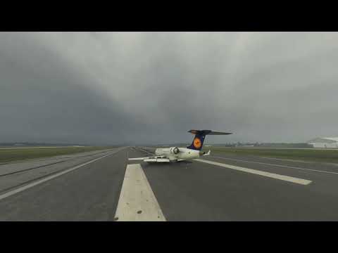 Microsoft Flight Simulator | First landing on new mid-range setup