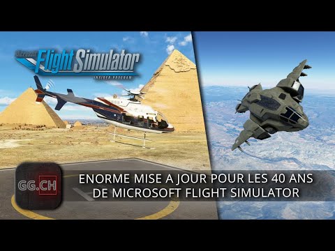 Microsoft Flight Simulator – FR – Grosse mise à jour pour novembre | Hélicos, Airbus A310, etc…