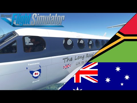 Microsoft Flight Simulator – Futuna, Vanuatu to Norfolk Island – Part 40 The Long Road Home Series