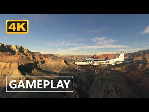 Microsoft Flight Simulator NEW World Update X Grand Canyon Flight 4K