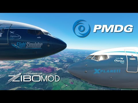 Microsoft Flight Simulator PMDG 737 vs. ZIBO MOD 737 | REAL Boeing 737 Captain compares