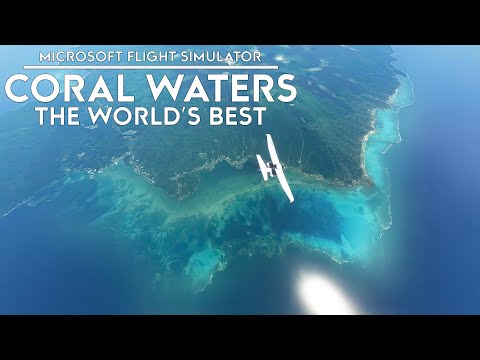 Microsoft Flight Simulator – The World's Best Coral Water