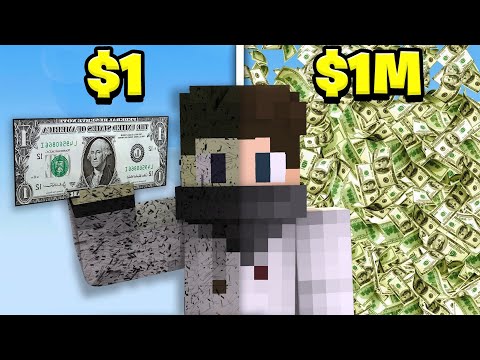MİLYONER olana kadar MİNECRAFT oynadık