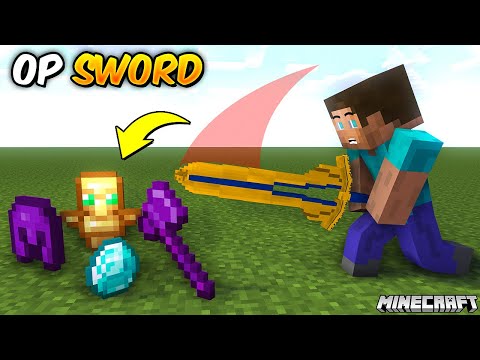Minecraft but There are CUSTOM SWORDS…