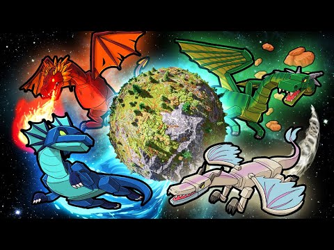 Minecraft Dragons – LOST ELEMENTAL WORLD of Dragons!
