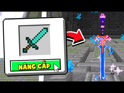 MINECRAFT NHƯNG, NÂNG CẤP THANH KIẾM HUYỀN BÍ CỦA QUỶ