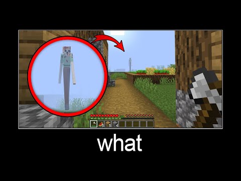 Minecraft wait what meme part 233 (Scary Big Alex)