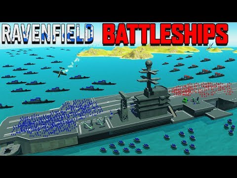 NEW BATTLESHIPS vs AIRCRAFT CARRIER & Planes! (Ravenfield Beta 6 Part 8 New Update))