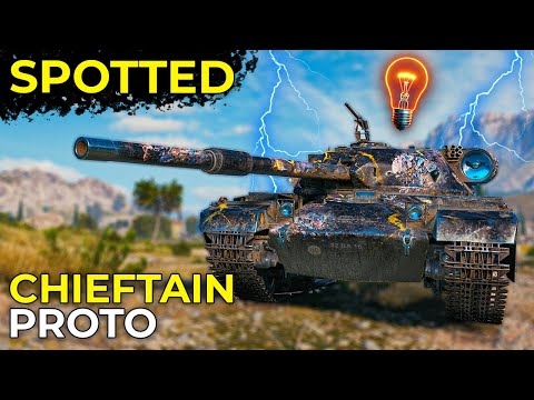 New Chieftain Proto Spotted LIVE! Broken or Trash? | World of Tanks 1.18+ News