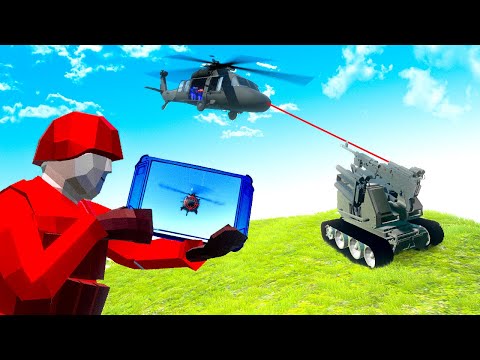 New Laser Targeting MAARS Robot In Ravenfield Is The Ultimate Weapon!