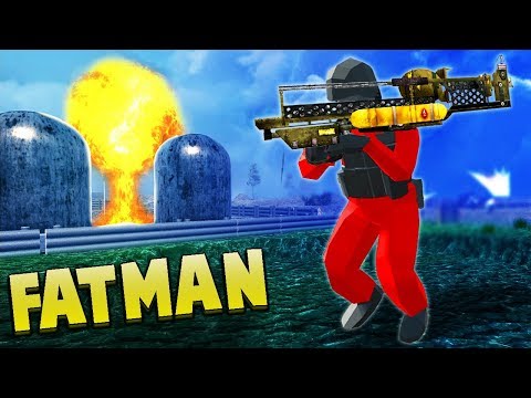 NUKE Launcher!  Ravenfields NEW Fallout 4 Fat Man & Paintball (Ravenfield Beta Gameplay)