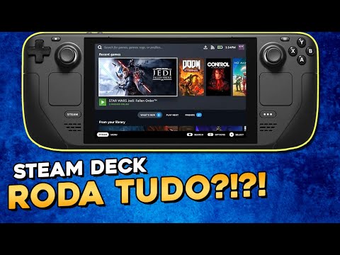 O quão FORTE é o Steam Deck? Análise de desempenho e hardware!
