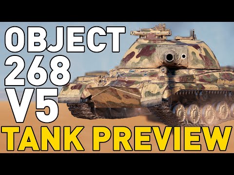 Object 268 Version 5 – Tank Preview – World of Tanks