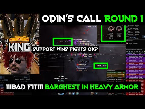 Odin's Call Round 1 – !!!BADFIT!!! Barghest in Heavy Armor, EVE Online, Wormholes PVP