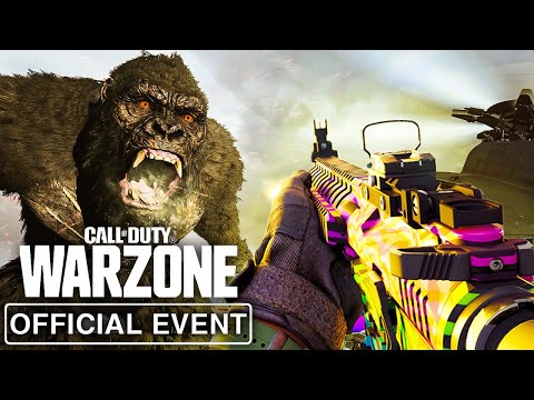 OFFICIAL CALL OF DUTY GODZILLA vs KONG EVENT LIVE! (Warzone Godzilla vs Kong)