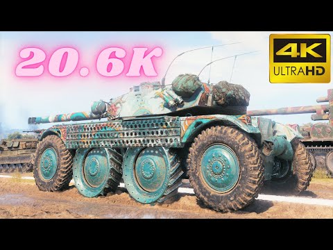 Panhard EBR 105 20.6K Spot Damage World of Tanks,WoT