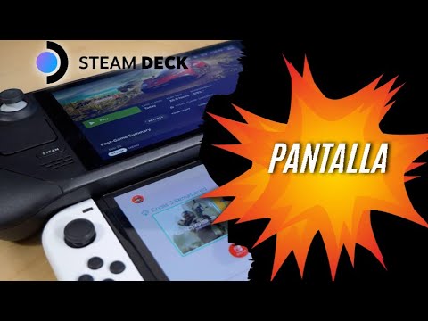 PANTALLA 😑 Análisis y SENSACIÓN ❤️👉🏻 Steam Deck en ESPAÑOL